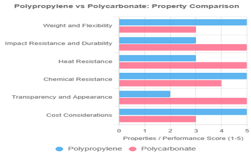 Difference Between Polypropylene And Polycarbonate In Properties