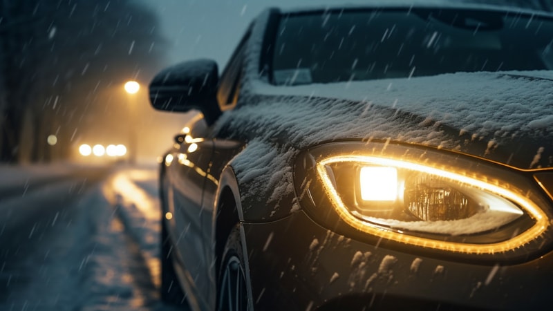 LED headlights offer safe driving experience