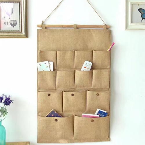 Jute Hanging Organizer