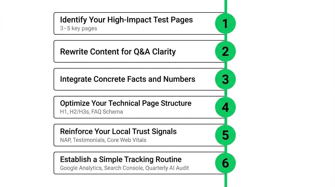 What You Should Do Right Now: A Simple GEO + SEO Checklist
