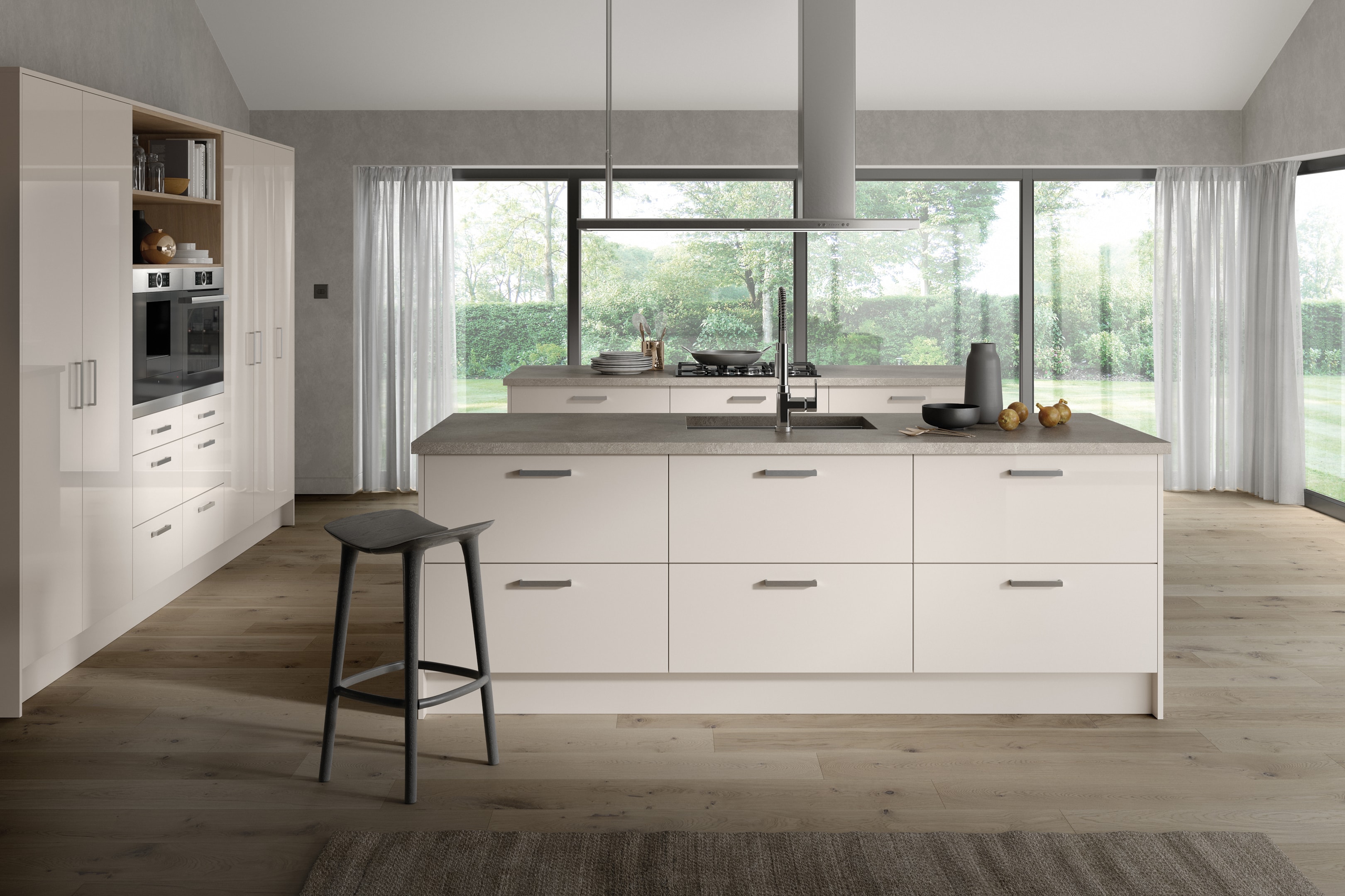 Easy-to-clean kitchen