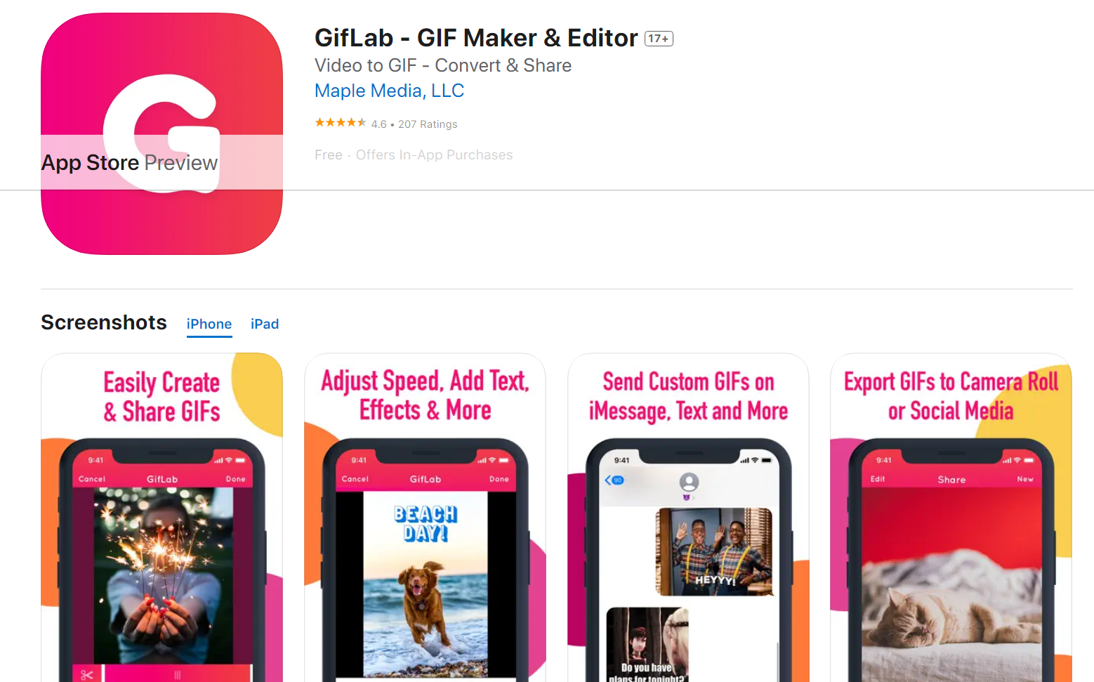 GIFLab gif creator