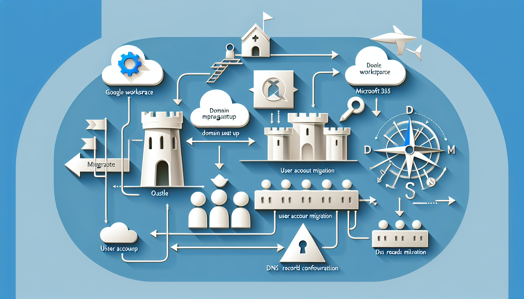 Executing Google Workspace to Microsoft 365 Migration