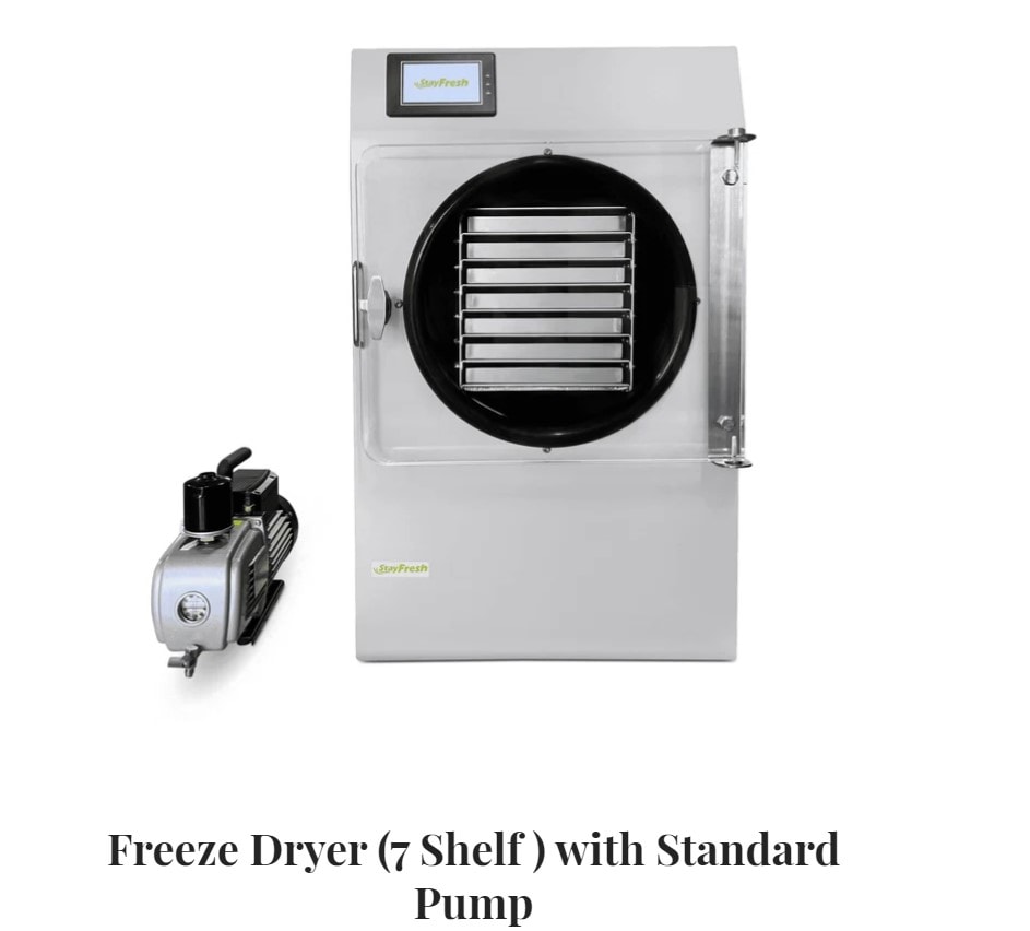 cut freeze drying times and remove water molecules with a quality home freeze dryer