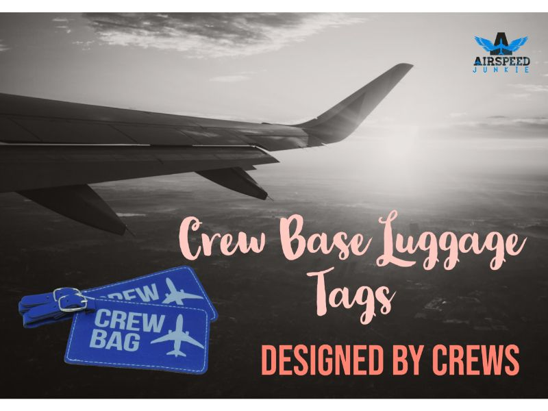 Bag Tag Flight Crew Pilot, Airplane Shaped Luggage Tags