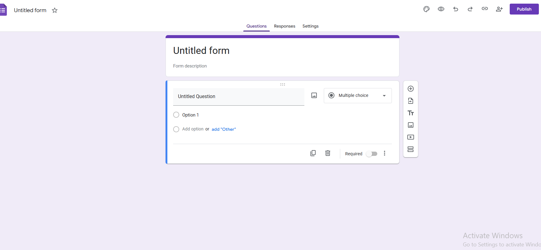 google forms