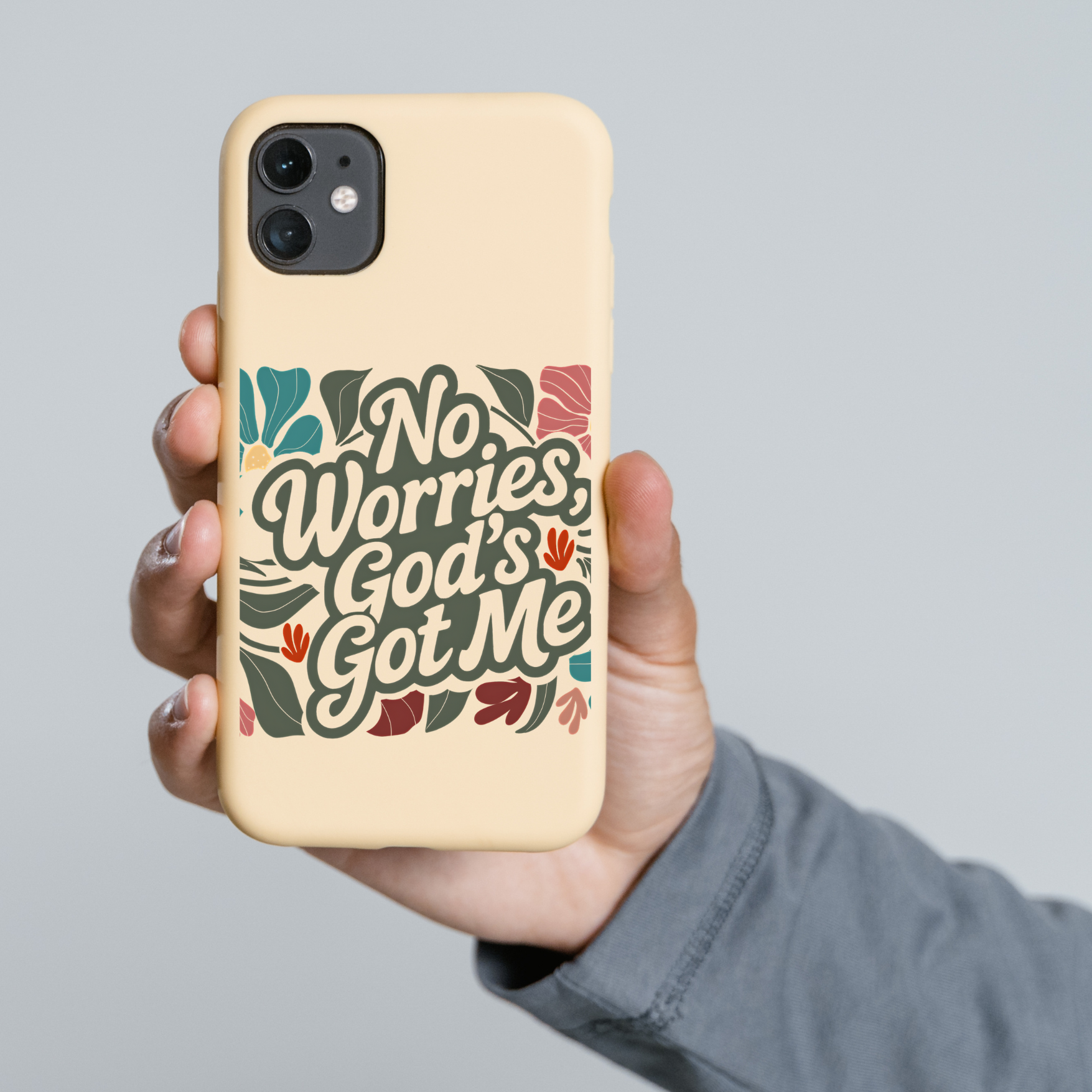 Faith Based Quote on Cell Phone Cover