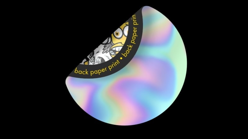 Digital Printed Hologram Sticker