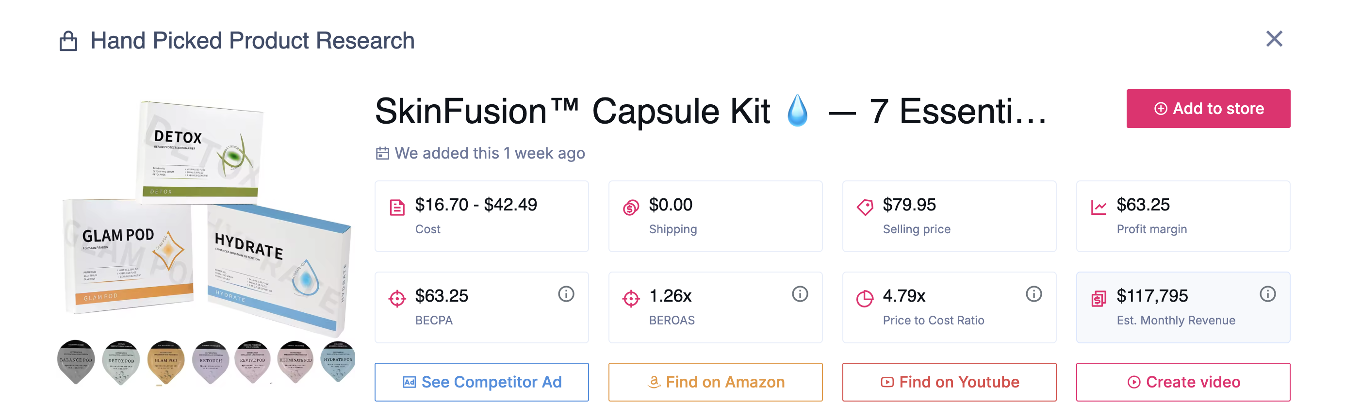 SkinFusion Capsule Kit