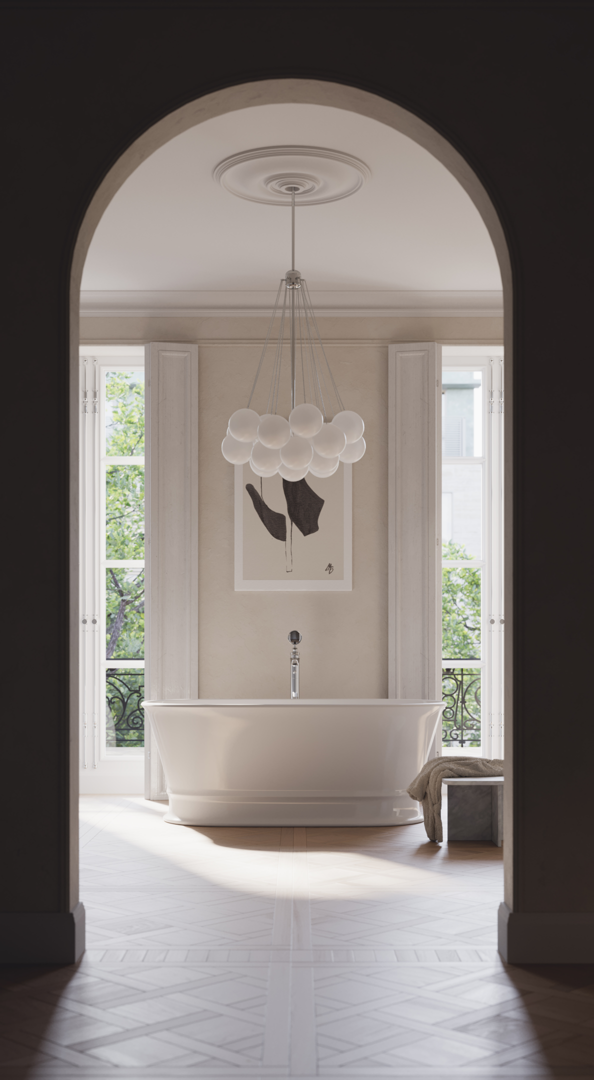 Łazienka w stylu french modern. Jak stworzyć wnętrze w świeżym stylu?