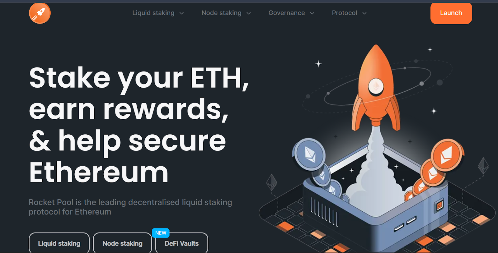 Rocket Pool Staking Platform