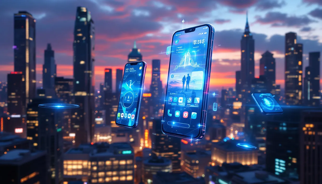Die besten Smartphones mit integrierter KI, darunter verschiedene Modelle.
