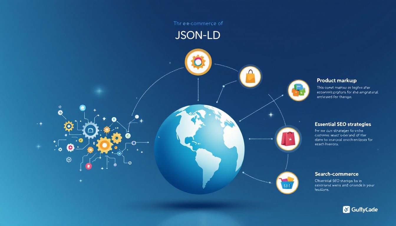 An infographic illustrating JSON-LD's role in SEO.