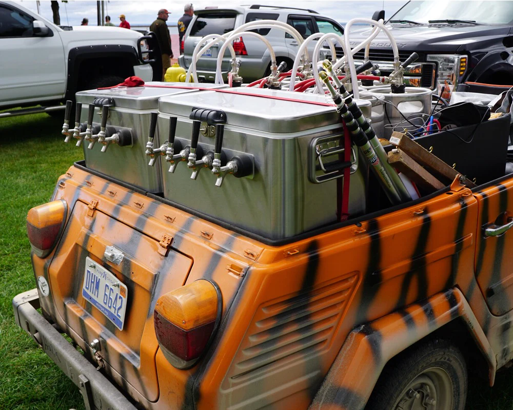 jockey boxes at an outdoor festival