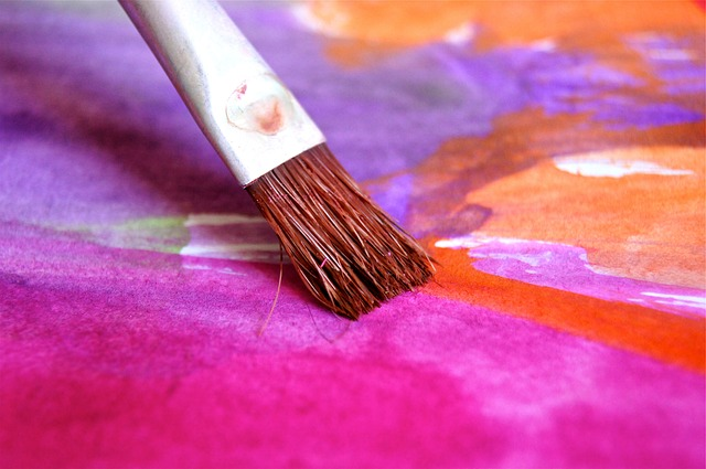 brush, paint, color own creativity