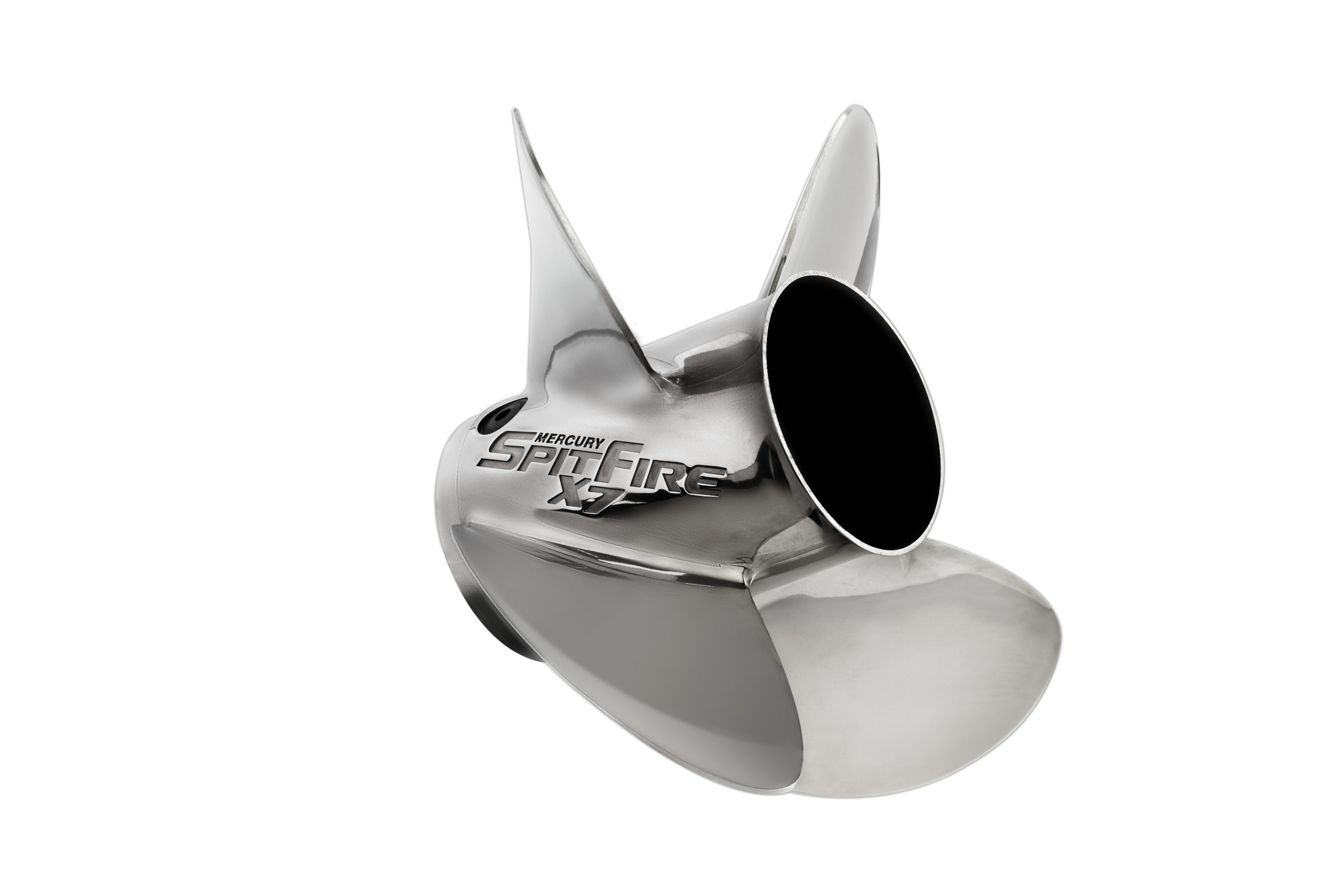 All engine manufacturers will recommend suitable options in their guide to boat propellers. Image Mercury Marine
