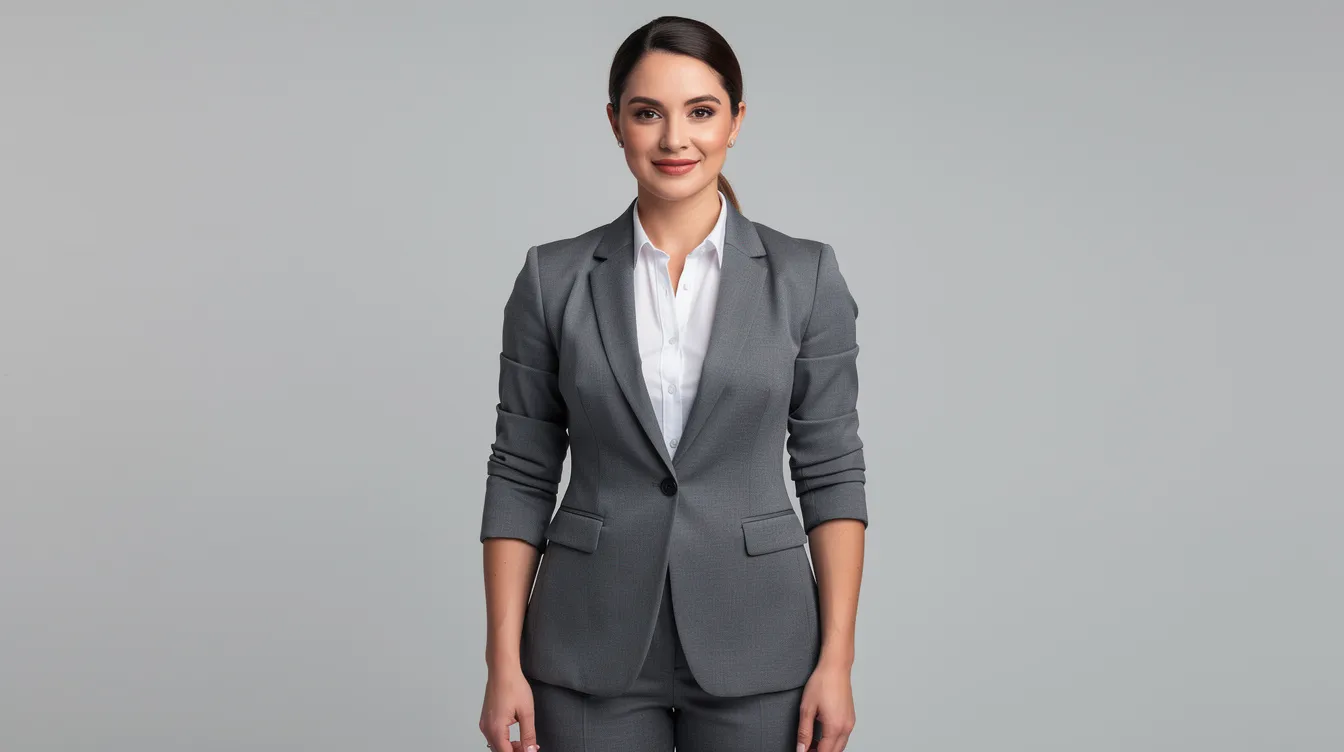 The image depicts a person in professional attire showcasing well-defined arm contours, suggesting the results of arm liposuction or an arm lift procedure. Their toned arms reflect a sculpted appearance, highlighting the effectiveness of cosmetic surgery in enhancing self-confidence and addressing stubborn fat deposits.