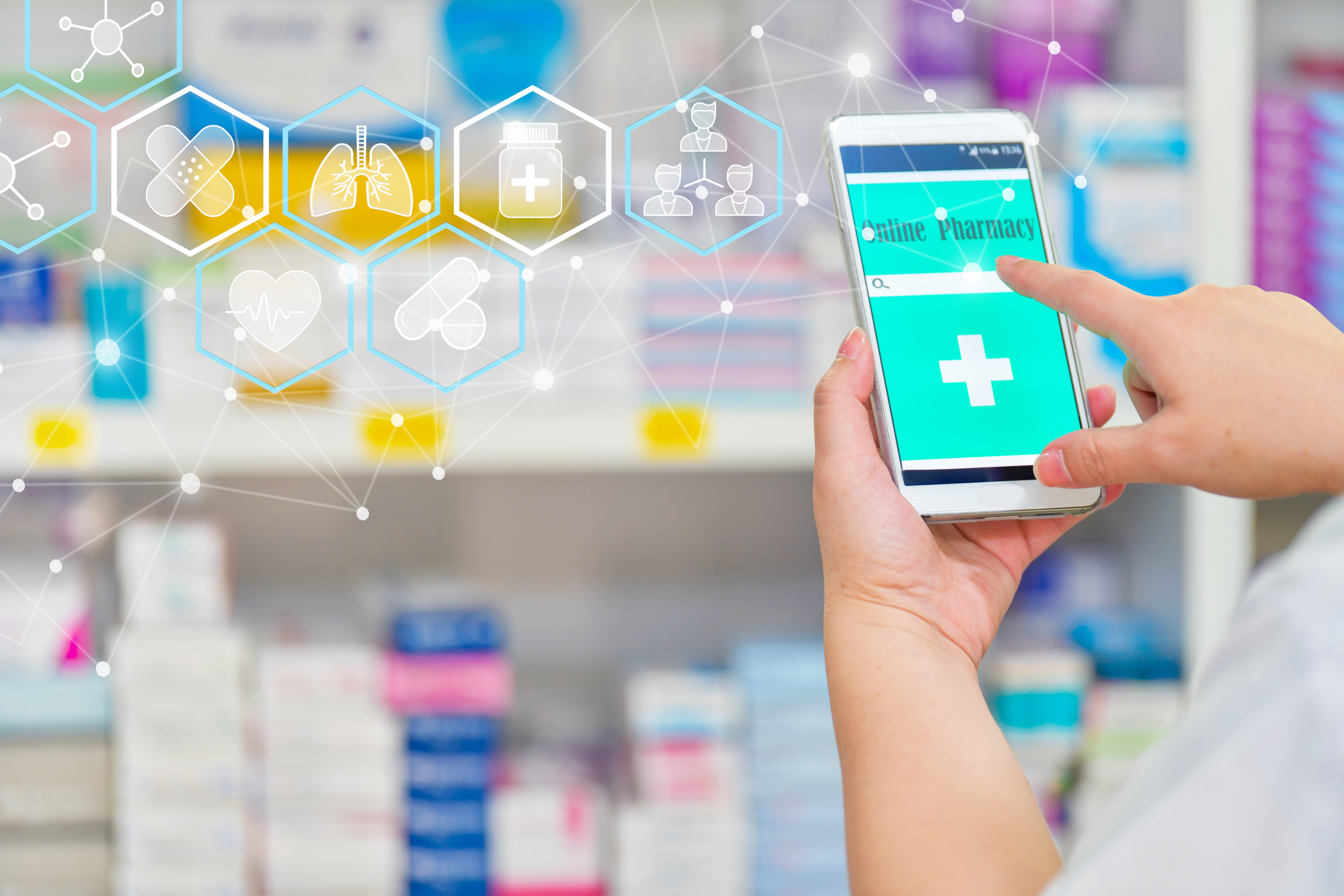 The repeat prescriptions allow you to get the medicines directly from the online pharmacy.