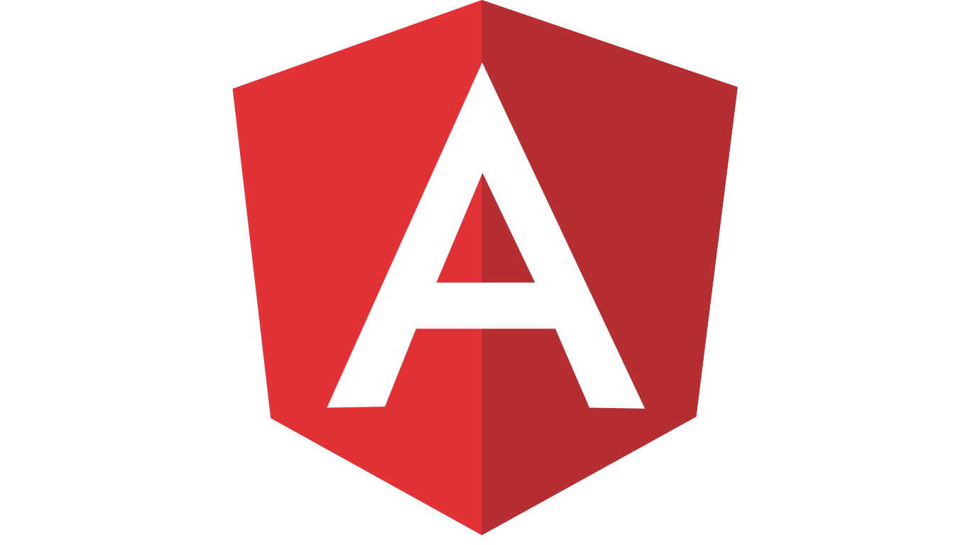 JS frameworks: Logo of Angular JS