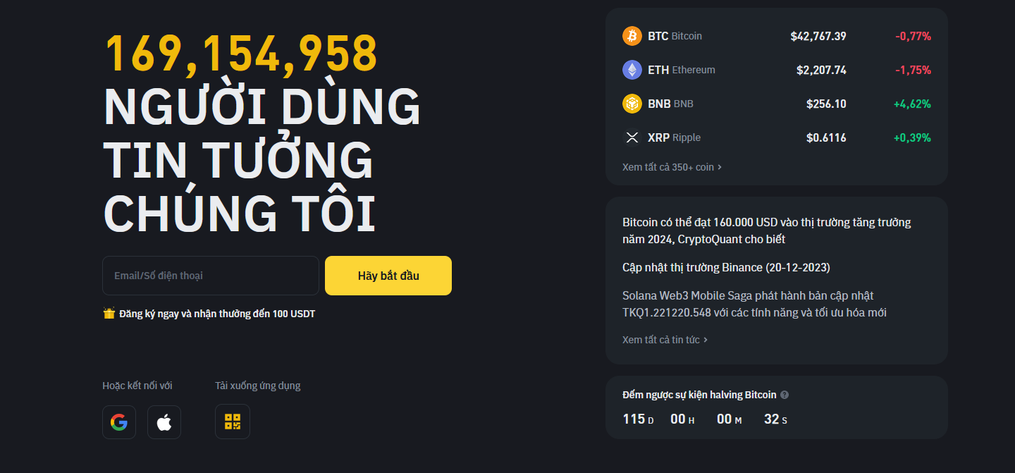 sàn giao dịch tiền ảo uy tín an toàn nhất-Binance