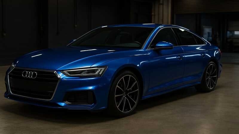 A professionally installed metallic wrap enhance the look of the vehicle