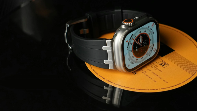 A good silicone watch strap lasts 1 to 2 years