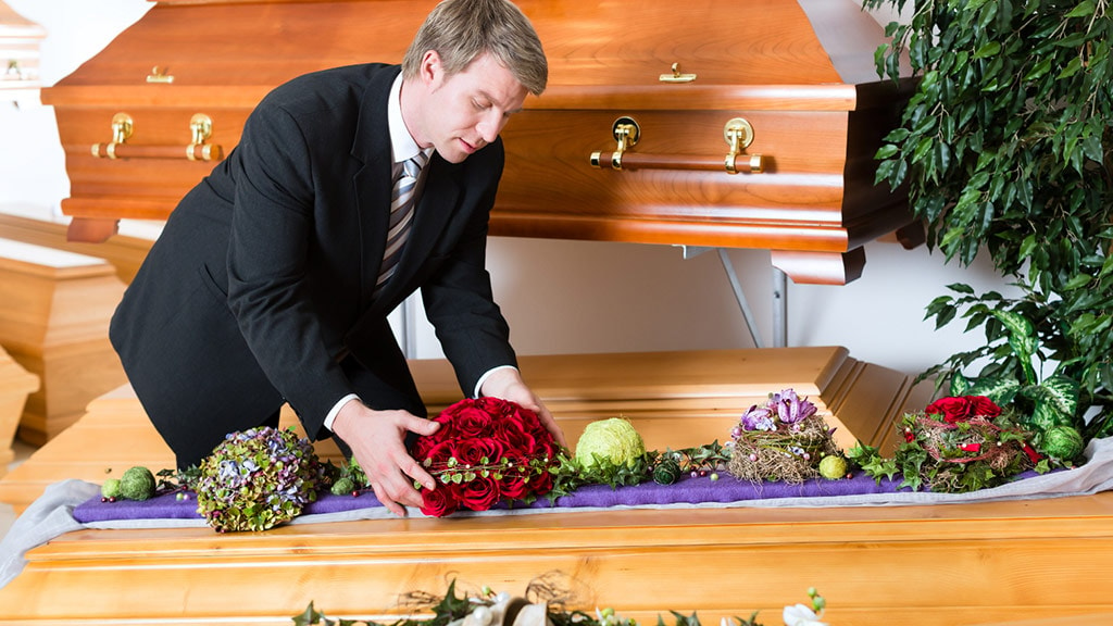 traditional funeral service