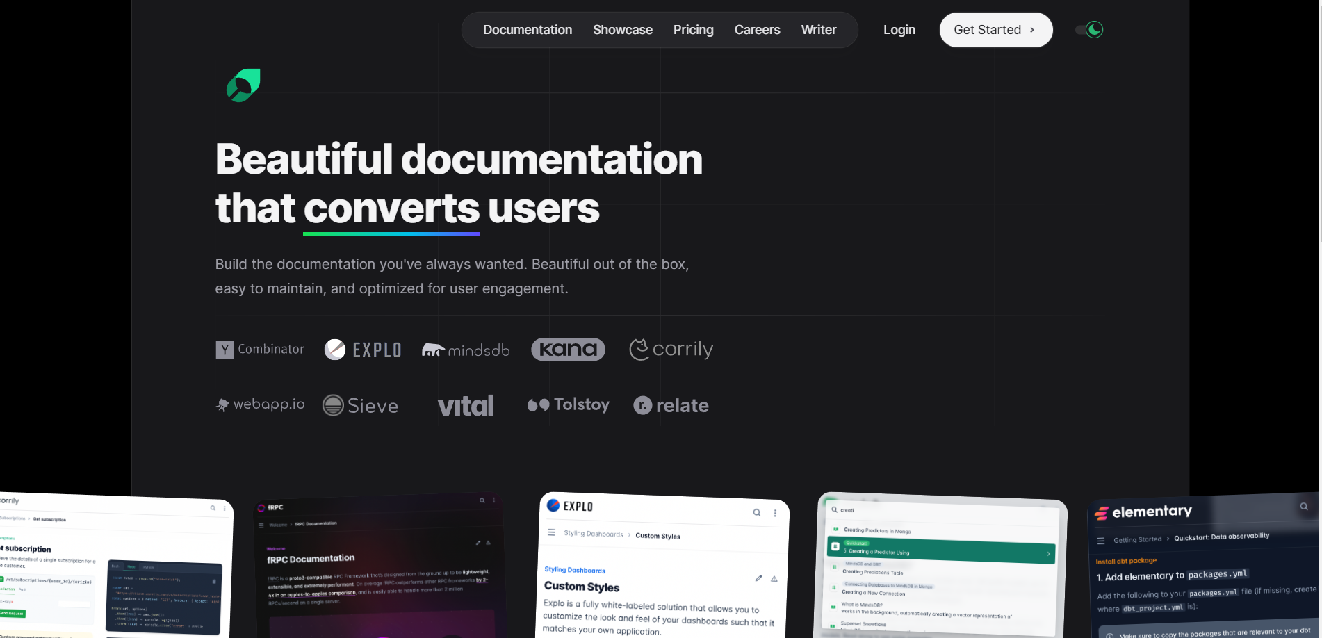 Mintlify Homepage