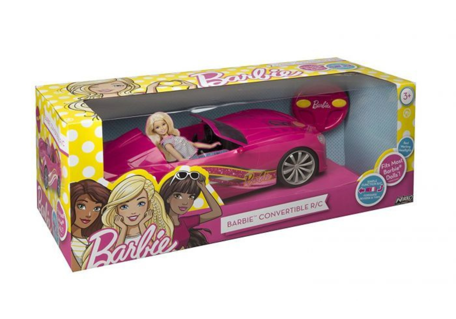 Voiture télécommandée Mattel Voiture radio commandée Barbie Dream