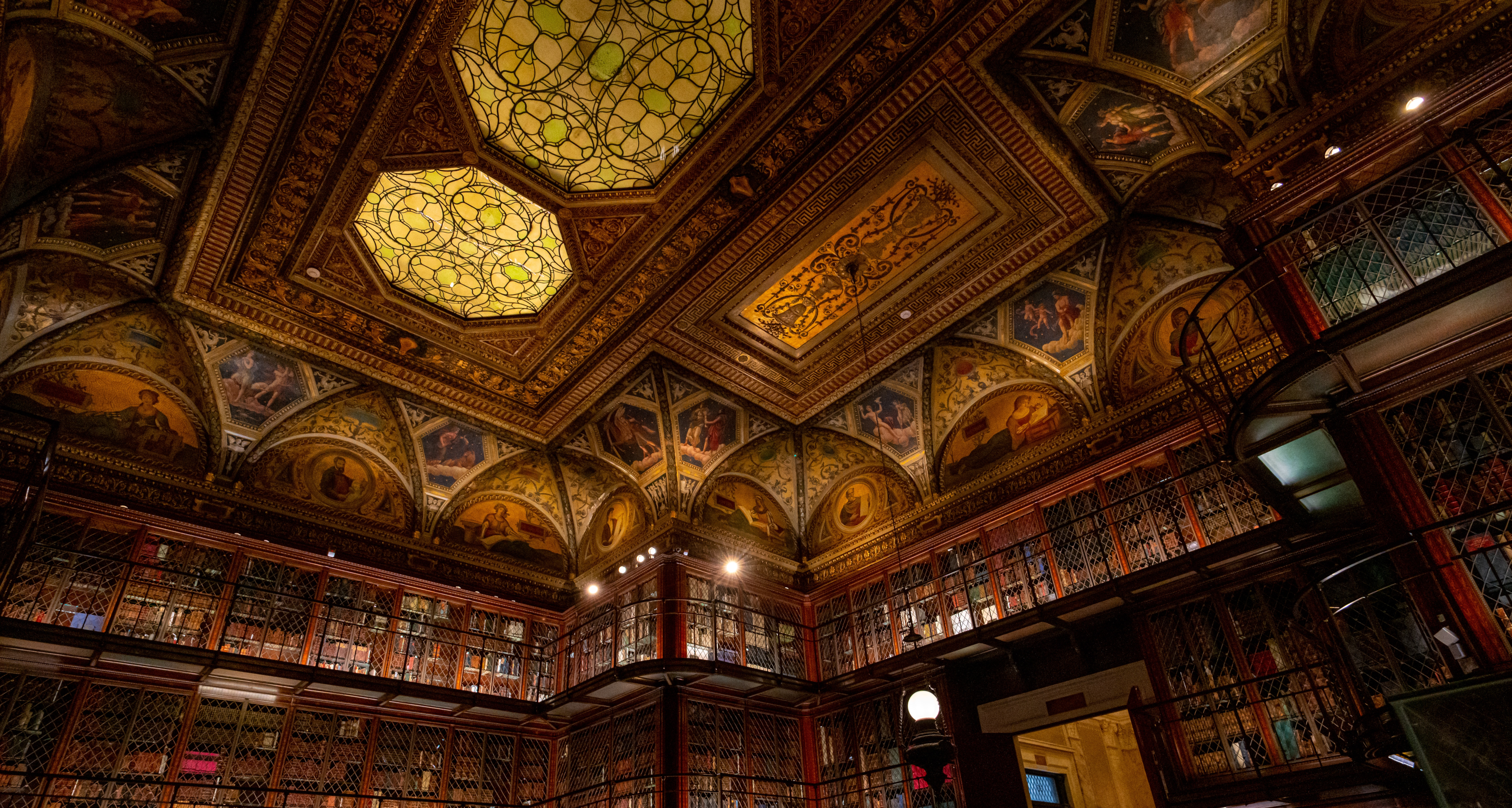 The interior of the Morgan Library & Museum