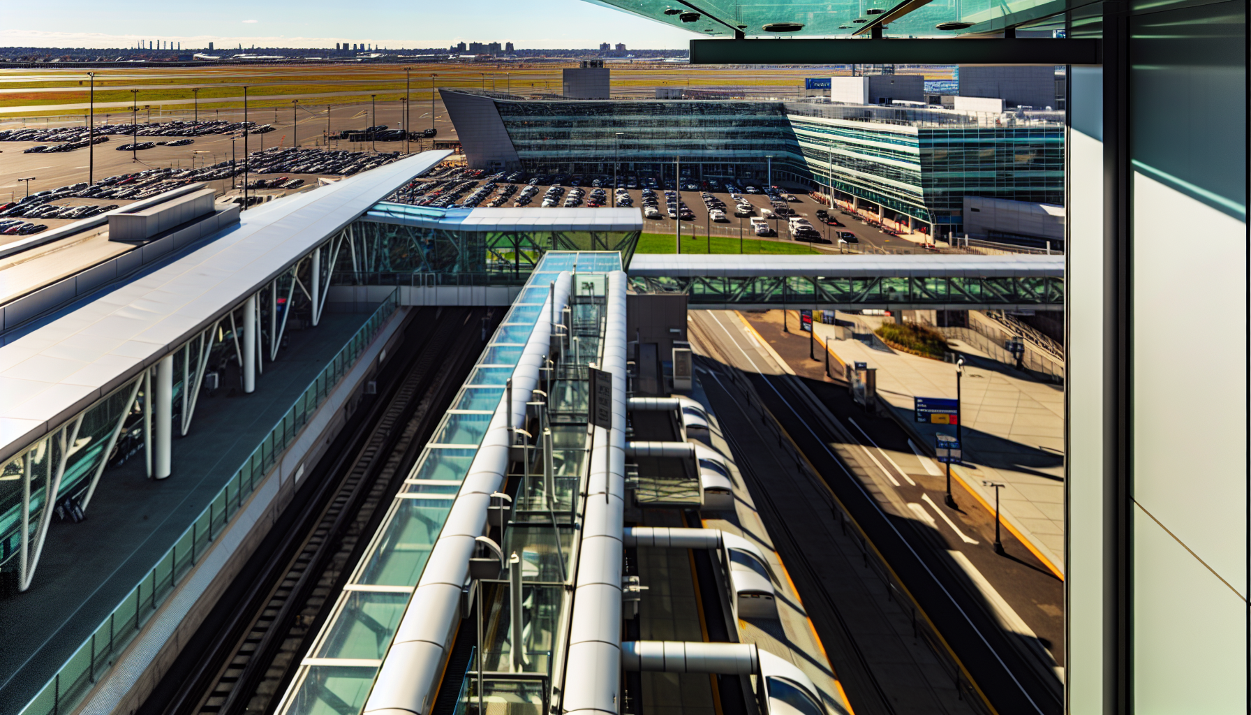 AirTrain system at Newark Airport