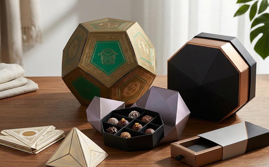 Innovative chocolate gift box