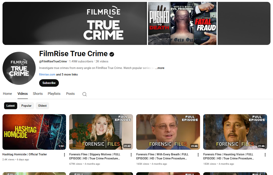 FilmRise True Crime