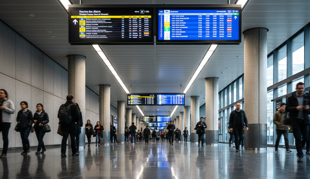 transportation providers choose public transportation digital signage