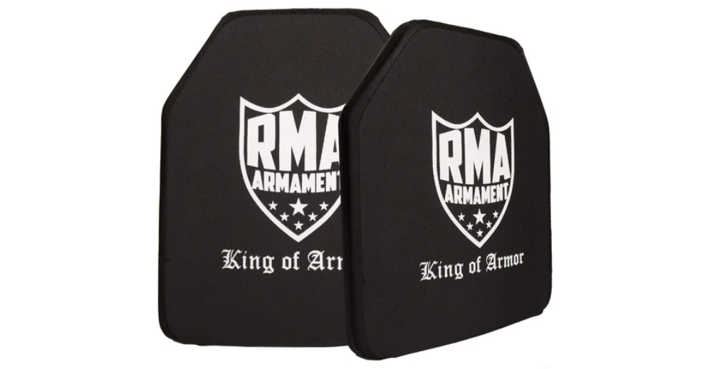 RMA Defense Level IV NIJ .06 Certified Body Armor Plate Set