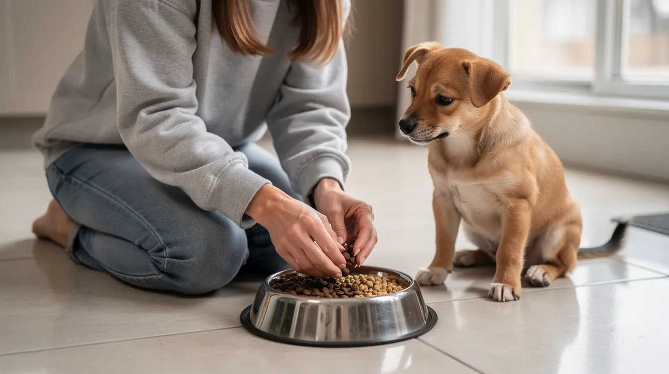 Transitioning Safely to a New Sensitive Stomach Dog Food