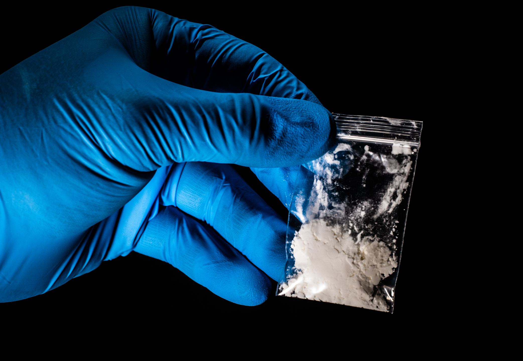 In its powder form, fentanyl resembles most common powdered drugs