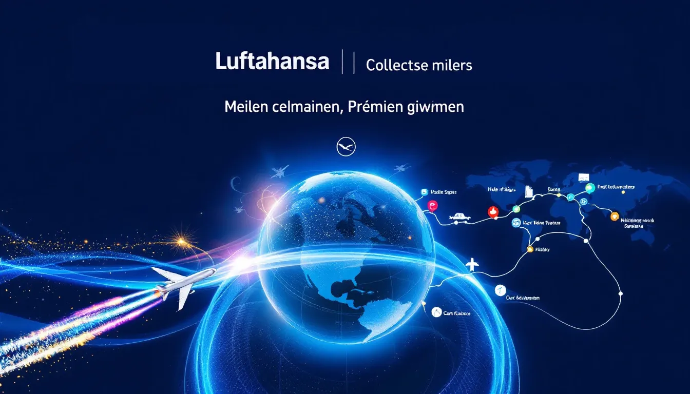 Vielflieger sammeln Meilen bei Lufthansa für zukünftige Prämien.