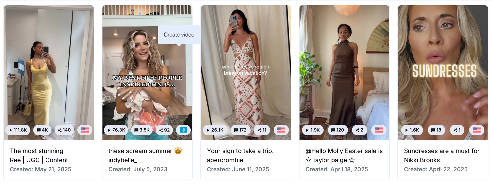 viral tiktok products - sundresses 
