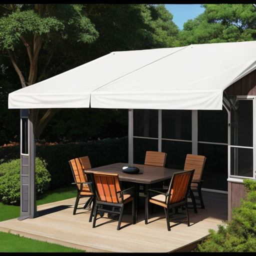 Retractable pergola cover will keep the sun off of you.  Solid colors will look great in your backyard or on your patio.
