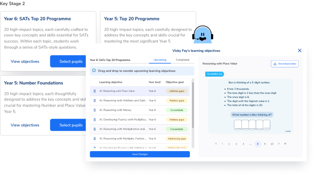 Teacher using online tutoring platform dashboard