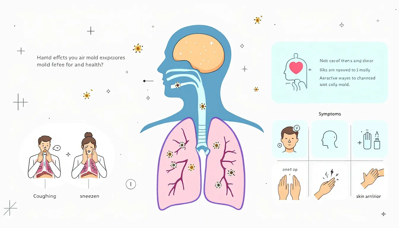 Health issues related to mold exposure.
