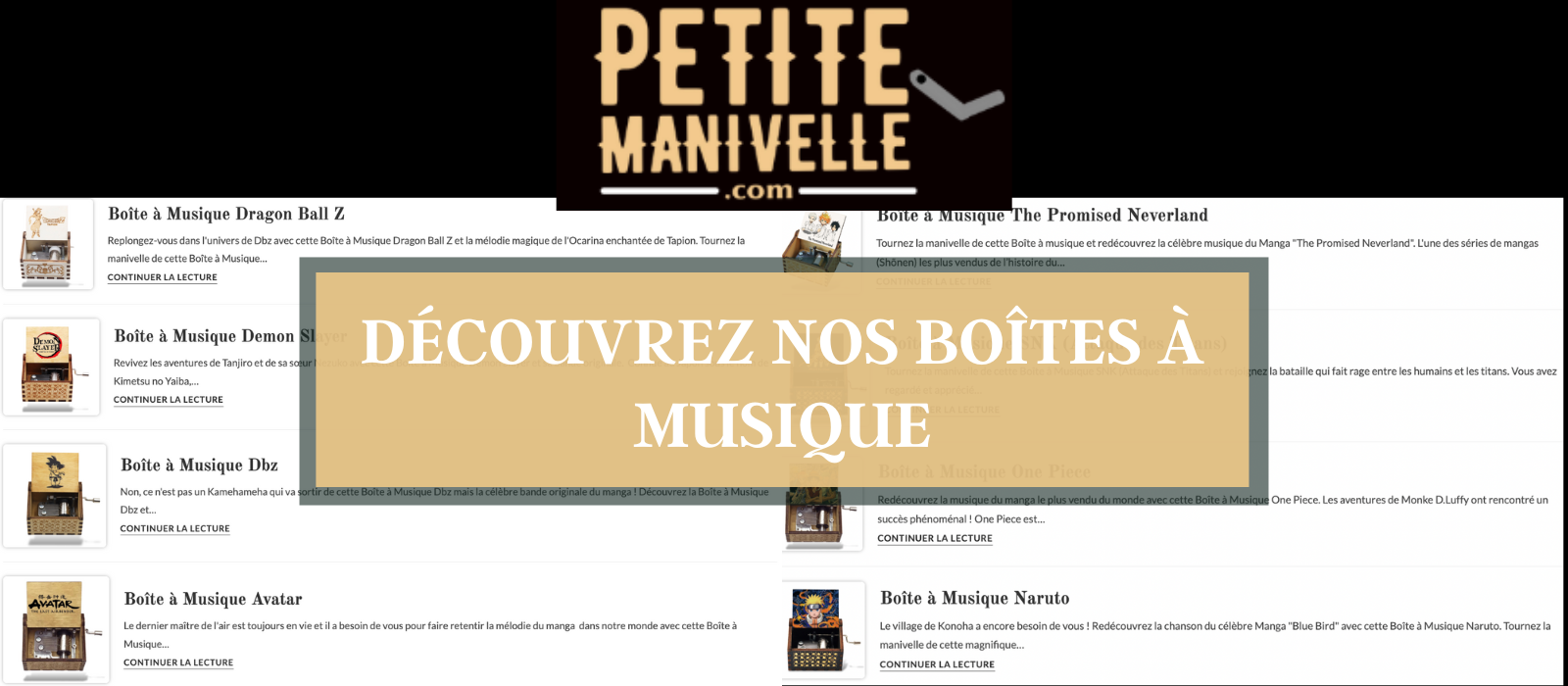 boites à musique