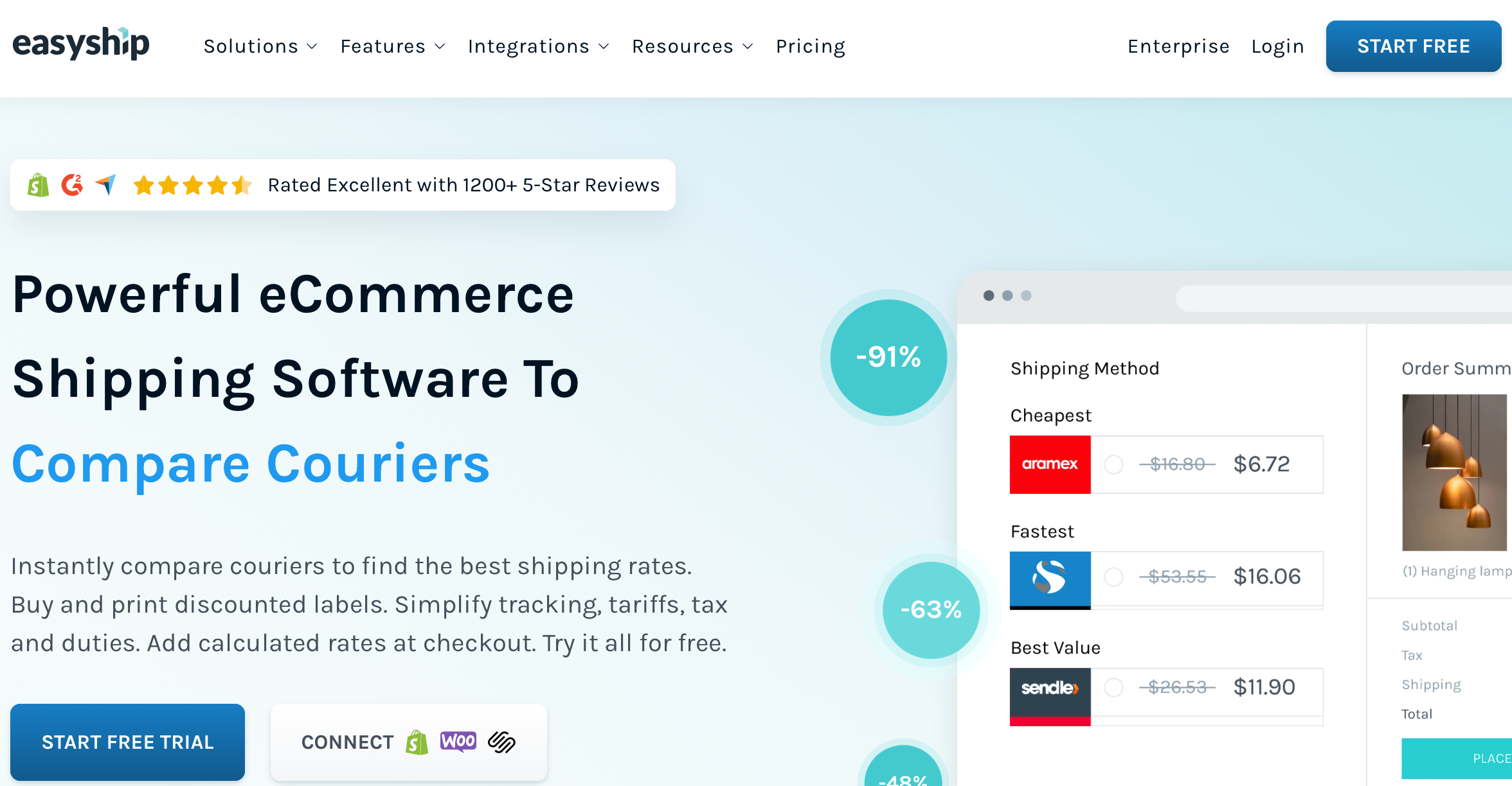 shopify fulfillment - easy ship