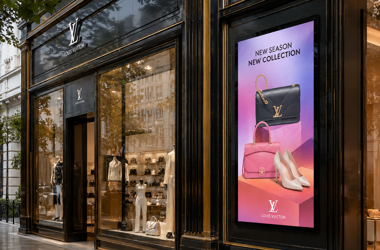 promotional signage