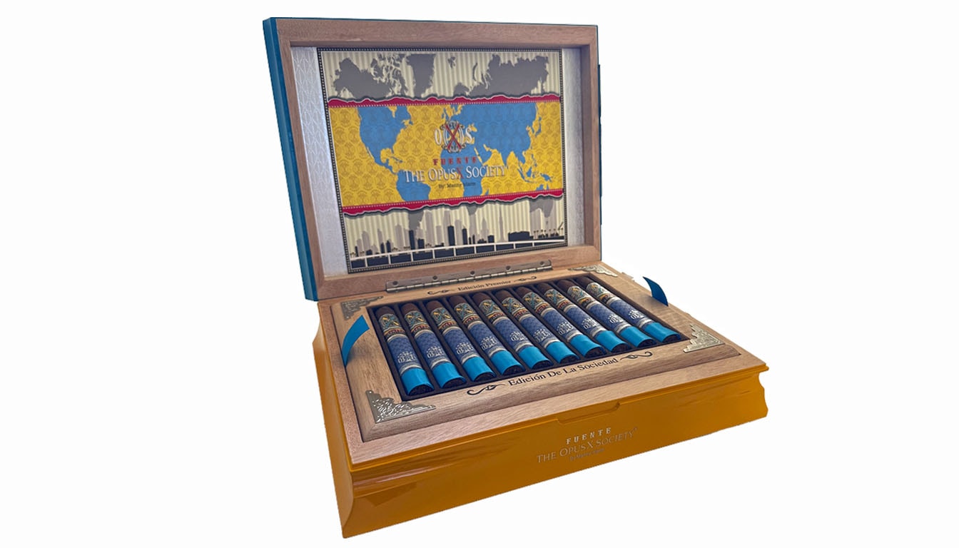 An elegant display of premium Dominican cigars is showcased within a luxurious humidor, highlighting their exceptional craftsmanship and rich flavors. This collection, featuring rare cigars and limited editions, offers a refined smoking experience for cigar enthusiasts.