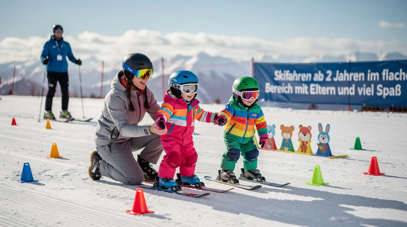 Skifahren ab 2 Jahren: Wie der frühe Einstieg für Kleinkinder sinnvoll gelingt (oder nicht)