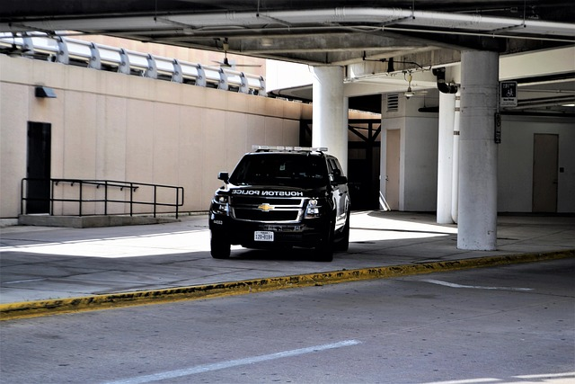 houston texas police car, hobby airport, suv