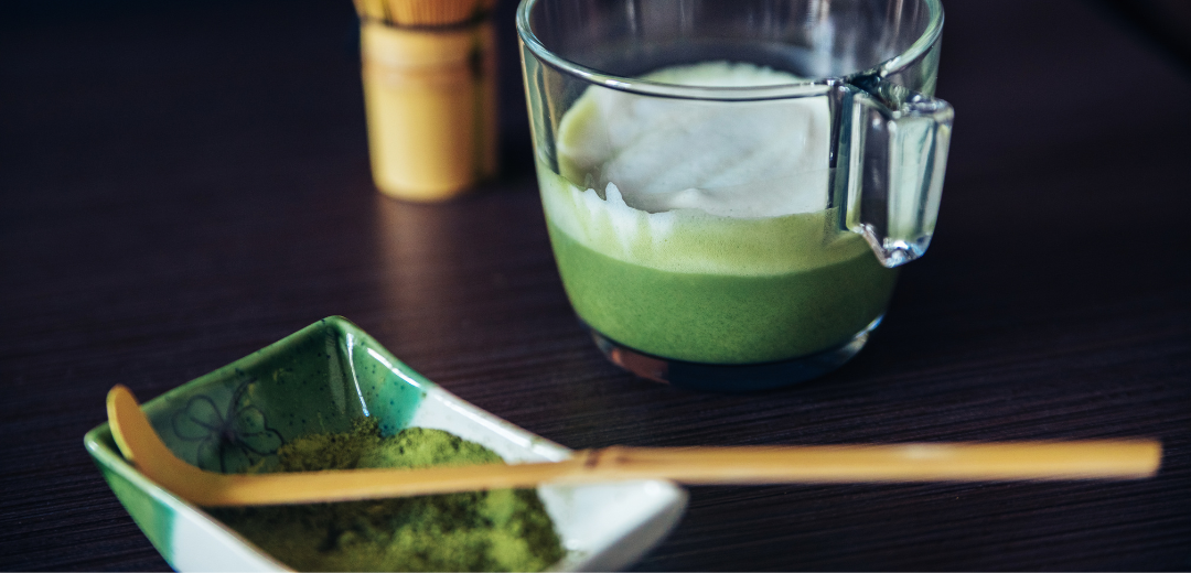 Matcha lattes are the perfect afternoon pick-up