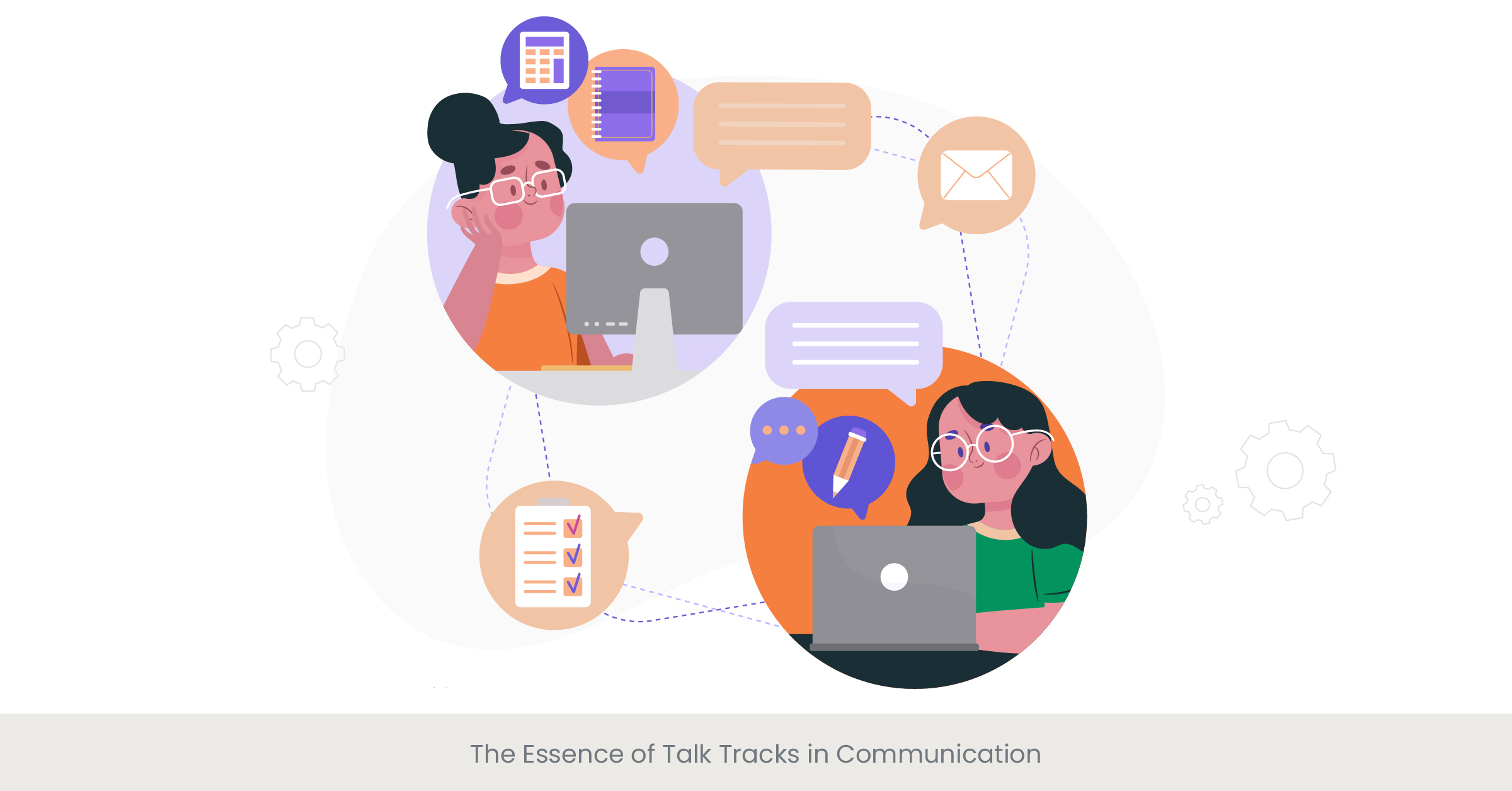 Essence of Talk Tracks in Communication